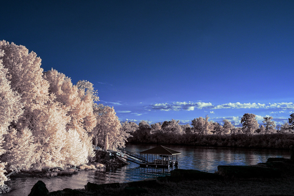 Cumberland River in infrared